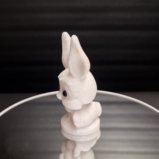 Weiße Jade Hase