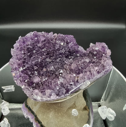 Amethyst Schale Dunkel Lila