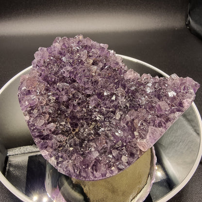 Amethyst Schale Dunkel Lila