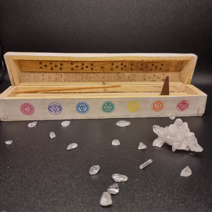 Räucherstäbchen Box Weiss