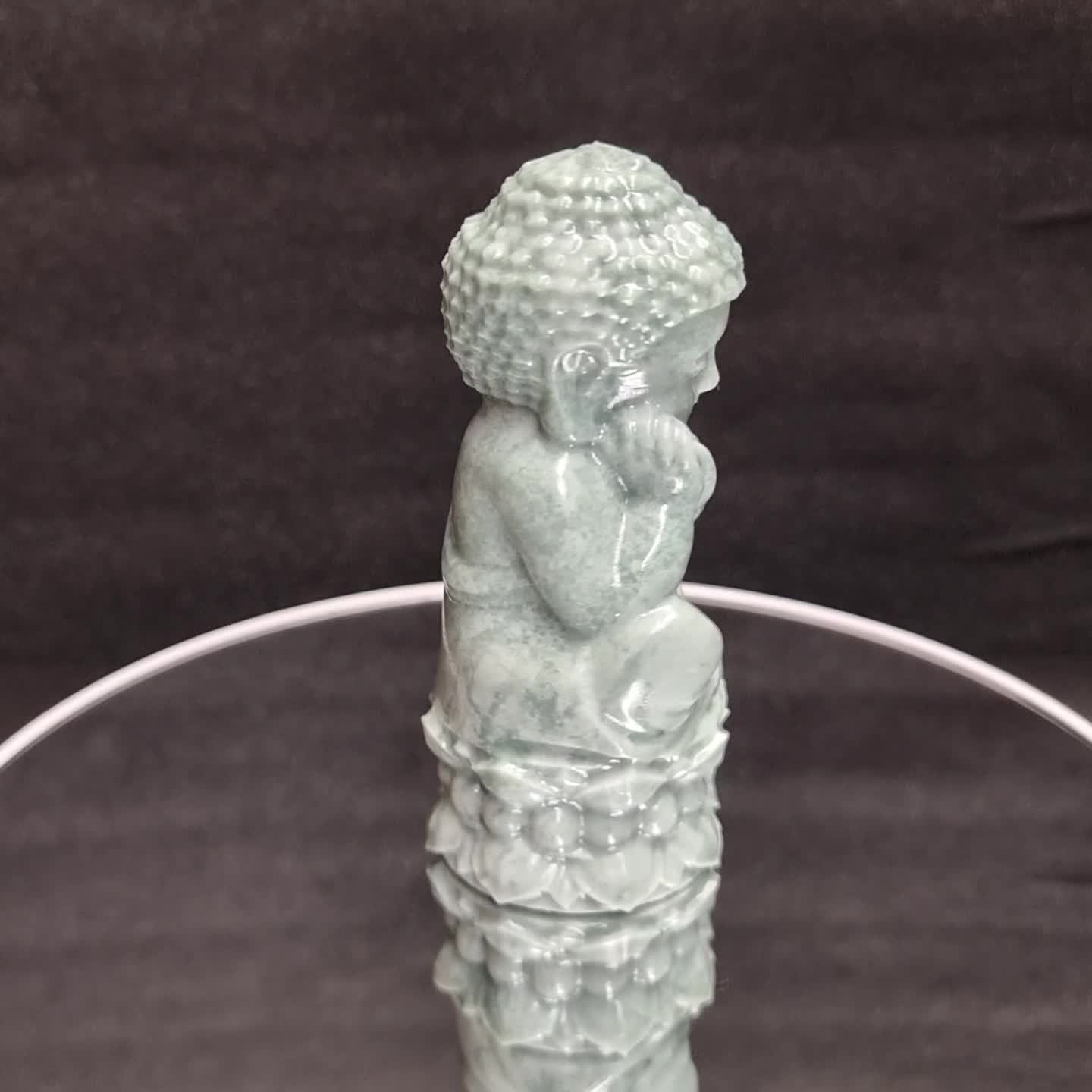 Grüne Jade Buddha
