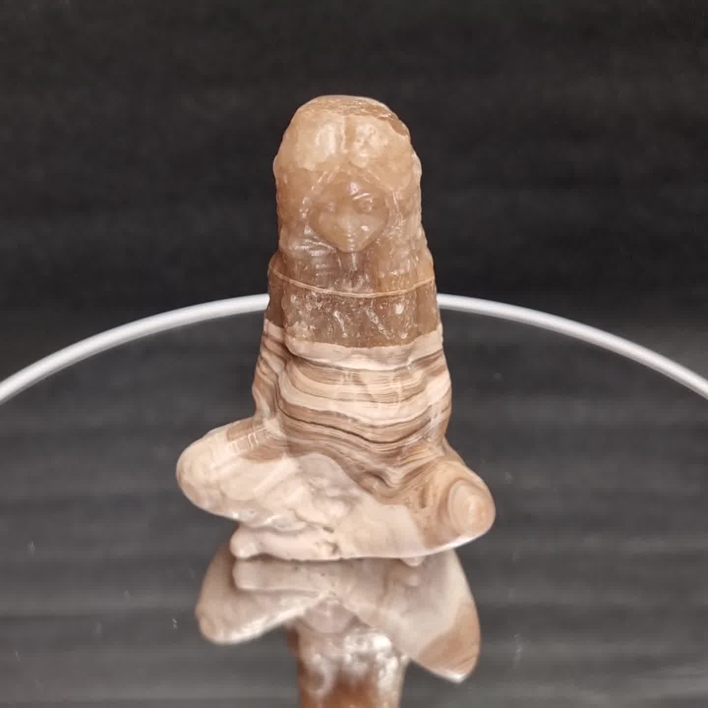 Schokoladen Calcit Gaia