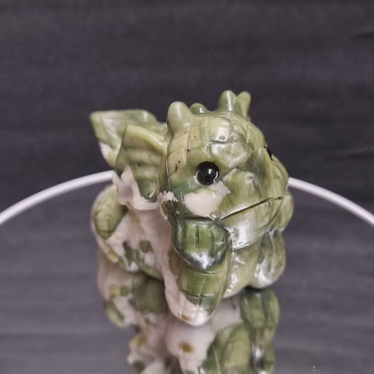 Grüne Jade Drache