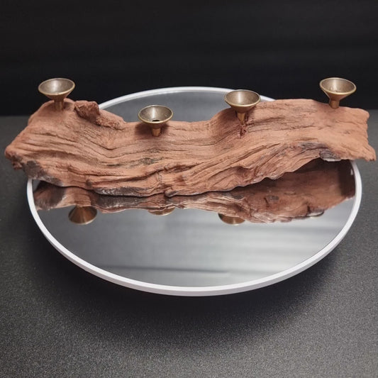Kugelhalter Holz vierfach